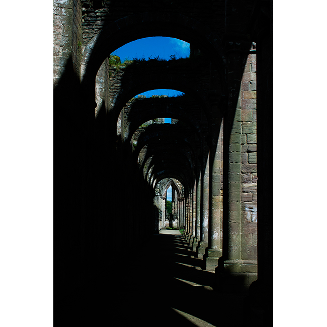 Aisle, Fountains Abbey